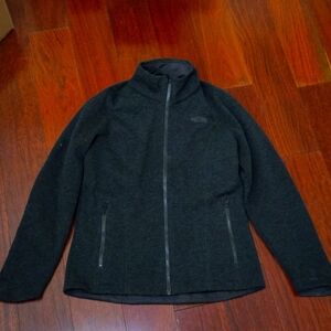 The North Face women grey medium jacket